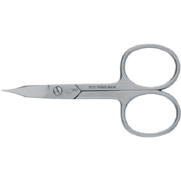Nagelschere, aufgebogen, glatt, kombinierte Ausführung, rostfrei