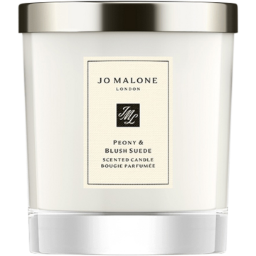 Peony & Blush Suede Scented Candle