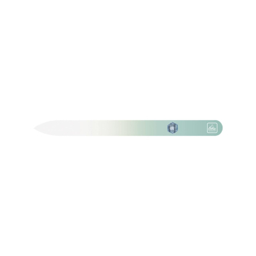 Glasfeile 14 cm / Köcher Grün