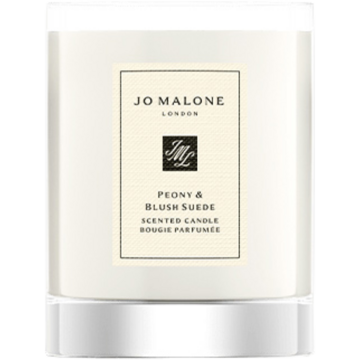 Peony & Blush Suede Travel Candle