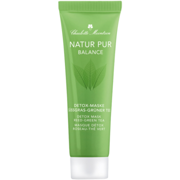 Natur Pur Balance Detox-Maske Süßgras-Grüner Tee