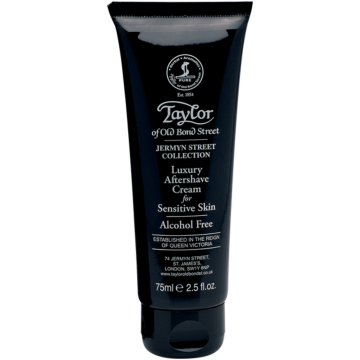 Jermyn Street Collection Luxury Aftershave Cream for sensitive Skin