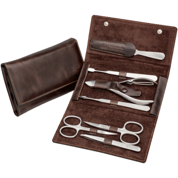 Druckknopf-Etui Antik, rostfrei