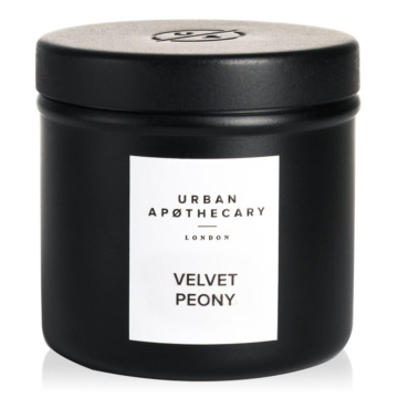 Velvet Peony Luxury Scented Travel Candle