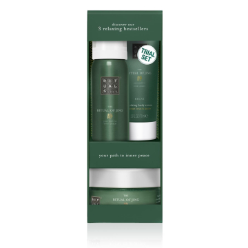 The Ritual of Jing Try Me Set = Cream 70 ml + Shower 50 ml + Scrub 125 g