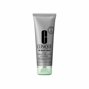 All About Clean Charcoal Mask + Scrub Anti Pollution