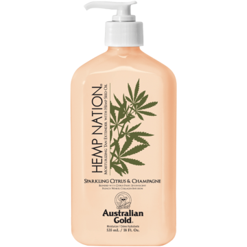 Hemp Nation Sparkling Citrus & Champagne Moisturizing Tan Extender