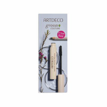 Green Coutour Set = Natural Volume Mascara 9 ml + Smooth Eye Liner 1,4 g