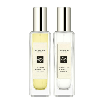 Fragrance Combining Set = Wood Sage & Sea Salt Cologne Spray 30 ml + Lime Basil & Mandarin Cologne Spray 30 ml