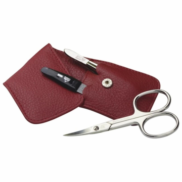 Erbe-Manicure Taschenetui rot