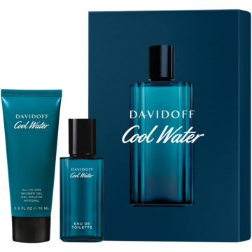 Cool Water Set E.d.T. Nat. Spray 40 ml + Shower Gel 75 ml