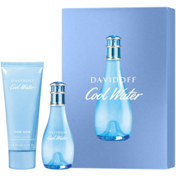 Cool Water Woman Set E.d.T. Nat. Spray 30 ml + Body Lotion 75 ml
