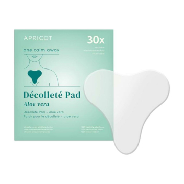 Décolleté Pad Aloe Vera "one calm away" aus medizinischem Silikon - 30 x verwendbar