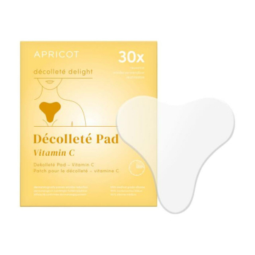 Decolleté Pad Vitamin C “décolleté delight” aus medizinischem Silikon - 30x wiederverwendbar