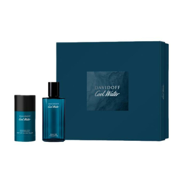 Cool Water Set  E.d.T. Nat. Spray 75 ml + Deodorant Stick 75 ml