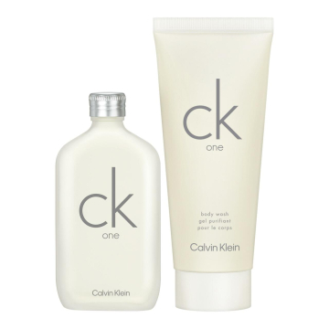 CK One Set =  E.d.T. Nat. Spray 50 ml + Body Wash 100 ml