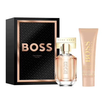 The Scent For Her Set  = E.d.P. Nat. Spray 30 ml + Body Lotion 50 ml