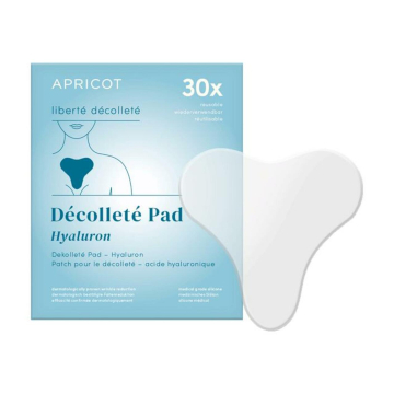Décolleté Pad Hyaluron "liberté décolleté" aus medizinischem Silikon - 30 x wiederverwendbar