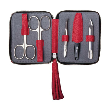 Maniküre Set Reißverschluss-Etui "Tivoli", 5-tlg.
