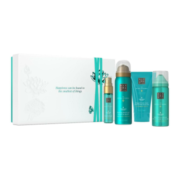 The Ritual of Karma Small Gift Set=Hair & Body Mist 20ml, Body Cream 70ml, Foaming Shower Gel 50ml, Body Lotion Mousse 50ml