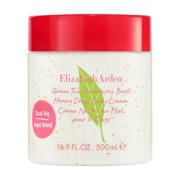 Green Tea Strawberry Basil Honey Drops Body Cream