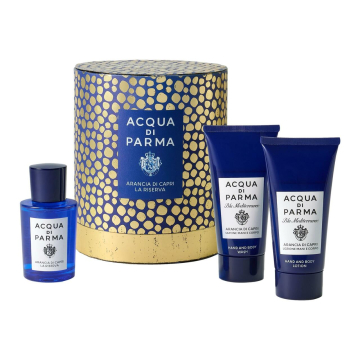 Blu Mediterraneo Arancia di Capri Set Holiday 2025