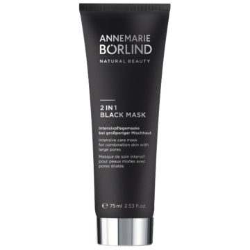 2-in-1 Black Mask