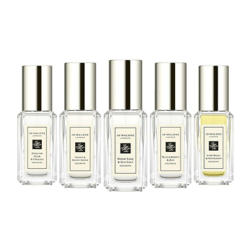 Cologne Collection = Lime Basil & Mandarin 9 ml + English Peer & Fresia 9 ml + W. Bluebell 9 ml + Peony & Blush Suede 9 ml + Wood Sage & Sea Salt 9 ml