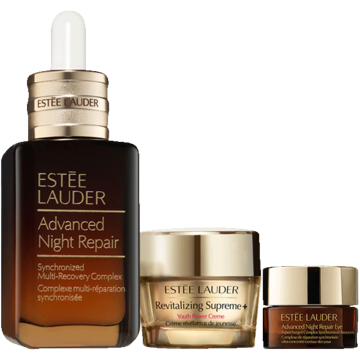 Advanced Night Repair Spring Set = Synchronized Multi-Recovery Complex 50 ml + Eye Concentrate Matrix 5 ml + Supreme+Youth Power Creme 15 ml
