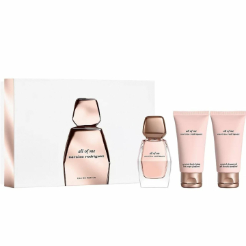 All of Me EdP Set = EdPNat Spray 50 ml + Body Lotion 50ml + Shower Gel 50ml