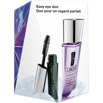 Grab + Go Set C = High Impact Mascara (Black) 3,5 ml + Take The Day Off Makeup Remover Lids, Lashes, Lips 50 ml