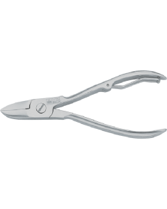 Nagelzange, professional, rostfrei - karierte Schenkel, Drahtfeder, basic