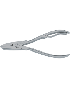 Nagelzange, professional, rostfrei - karierte Schenkel, Drahtfeder, basic