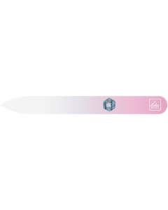 Glasfeile 9 cm / Köcher Rosa