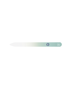 Glasfeile 14 cm / Köcher Grün