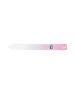 Glasfeile 14 cm / Köcher Rosa