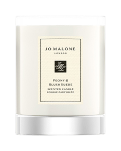 Peony & Blush Suede Travel Candle