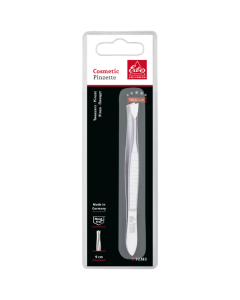 Premium Pinzette rostfrei breit schräg 9 cm