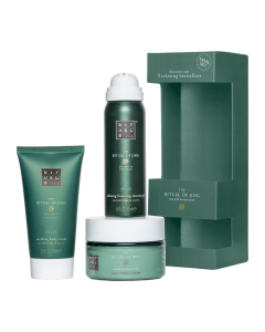 The Ritual of Jing Trial Set = Cream 70 ml + Shower 50 ml + Scrub 125 g