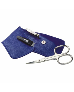 Erbe-Manicure Taschenetui blau