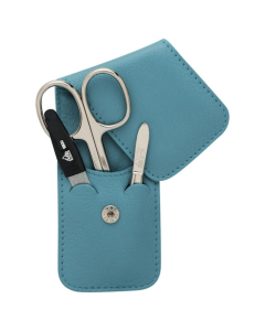 Erbe-Manicure Taschenetui Meerblau