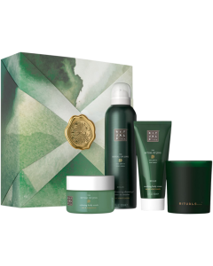 The Ritual of Jing - Medium Gift Set = Body Scrub 125 g + Body Cream 100 ml + Foaming Shower Gel 200 ml + Scented Candle 140 g