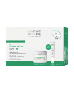 LL Regeneration Tagespflege Set = Vitalisierende Tagescreme 50 ml + Natucollagen Boost Lippenserum 5 ml