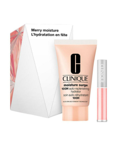 Grab + Go Set B = Moisture Surge 100H Auto-Replenishing Hydrator 30 ml + Pop Lip Gloss 07 Airkiss Pop 3,4 g