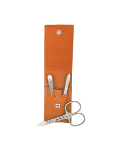 Inox Druckknopf-Etui Orange