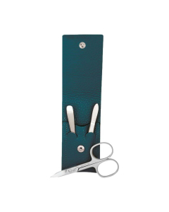 Inox Druckknopf-Etui Petrol