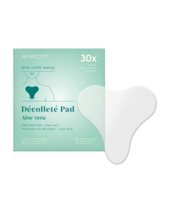 Décolleté Pad Aloe Vera "one calm away" aus medizinischem Silikon - 30 x verwendbar