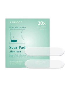 Narben Pads Aloe Vera  "scar scar away" aus medizinischem Silikon - 30 x wiederverwendbar