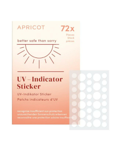 UV-Indikator Sticker "better safe than sorry"