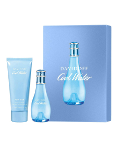 Cool Water Woman Set = E.d.T. Nat. Spray 30 ml + Body Lotion 75 ml